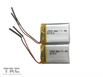 Батарея ЛП552535 3.7В 400мАх полимера ГСП552535 перезаряжаемые Ли для ИоТ