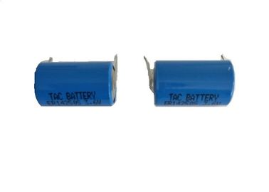 Батарея лития 1/2AA ER14250 3.6V Li-Soci2 800mAh для высокотемпературной батареи